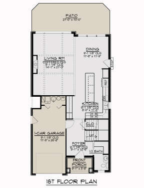 Main Floor for House Plan #5032-00020