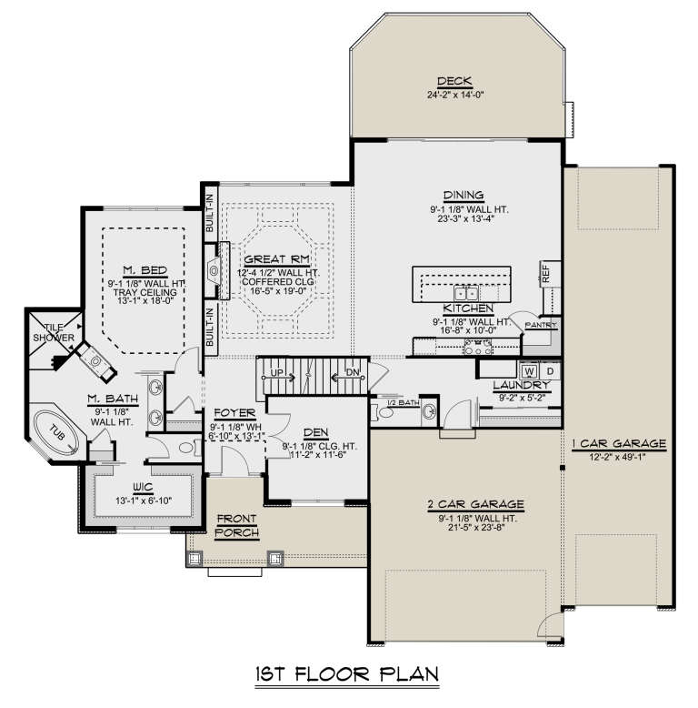 House Plan House Plan #24212 Drawing 1