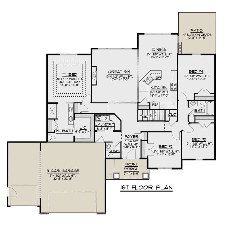 House Plan House Plan #24213 Drawing 1