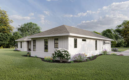 Modern Farmhouse House Plan #041-00212 Elevation Photo