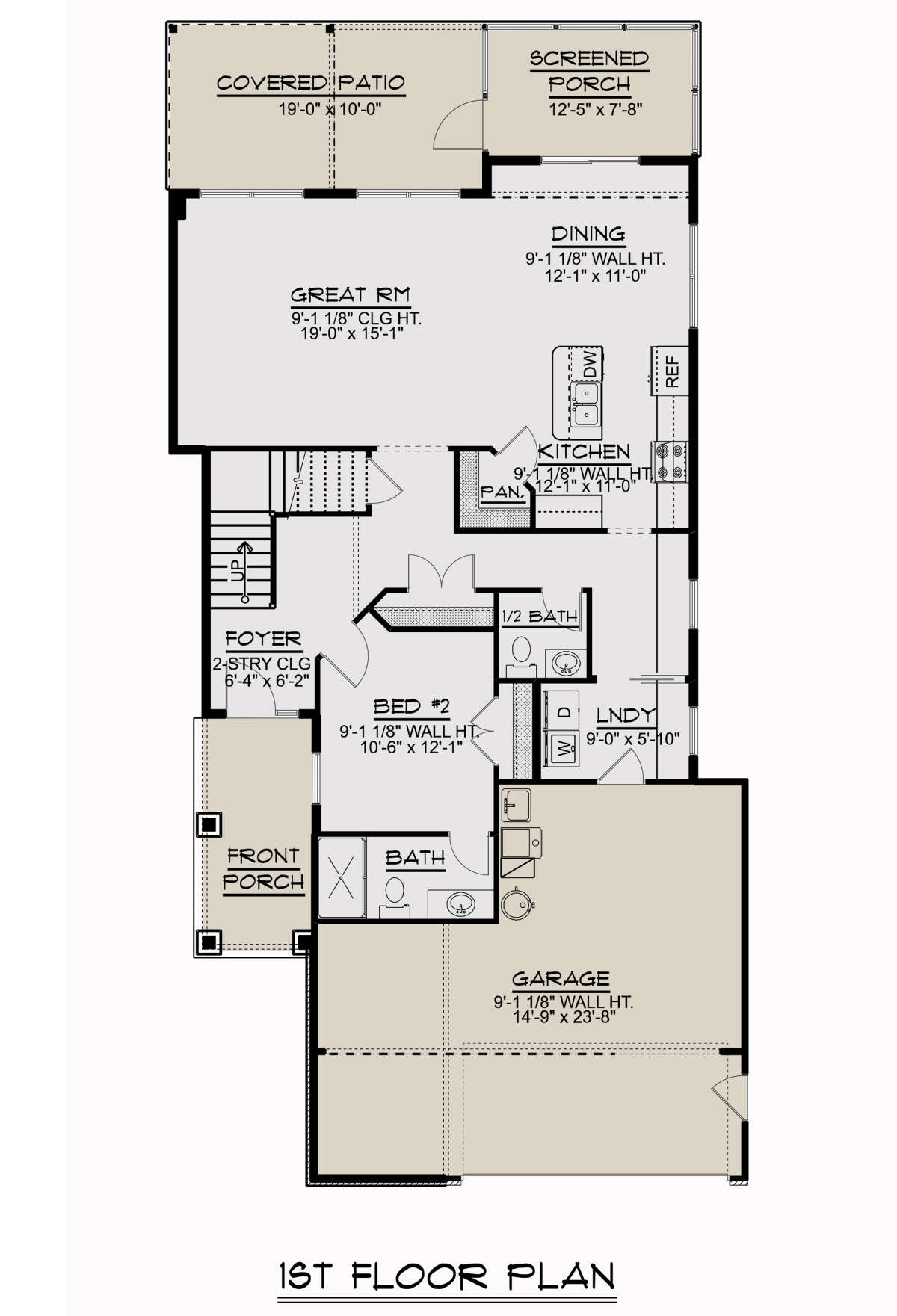 Main Floor for House Plan #5032-00027