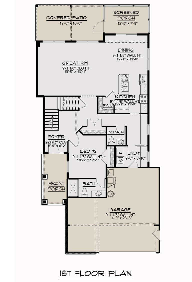 House Plan House Plan #24215 Drawing 1