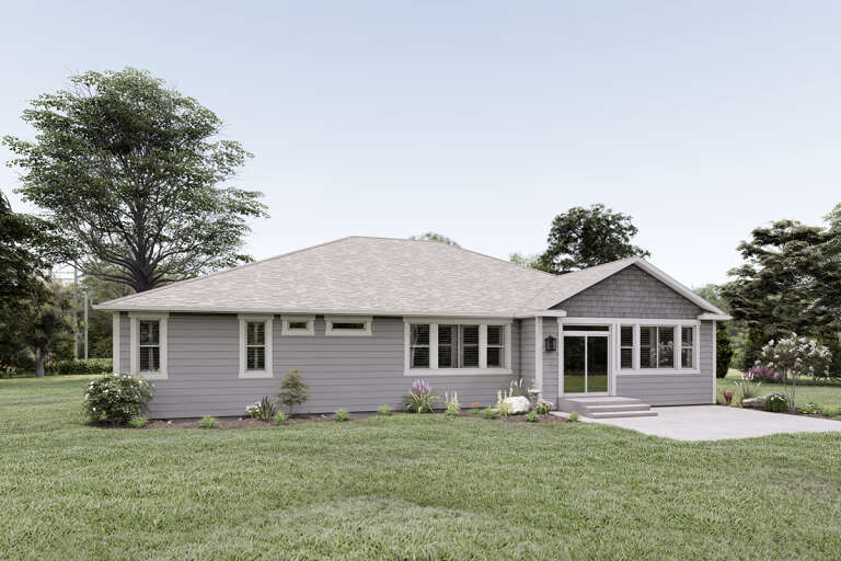 Craftsman House Plan #2802-00054 Elevation Photo
