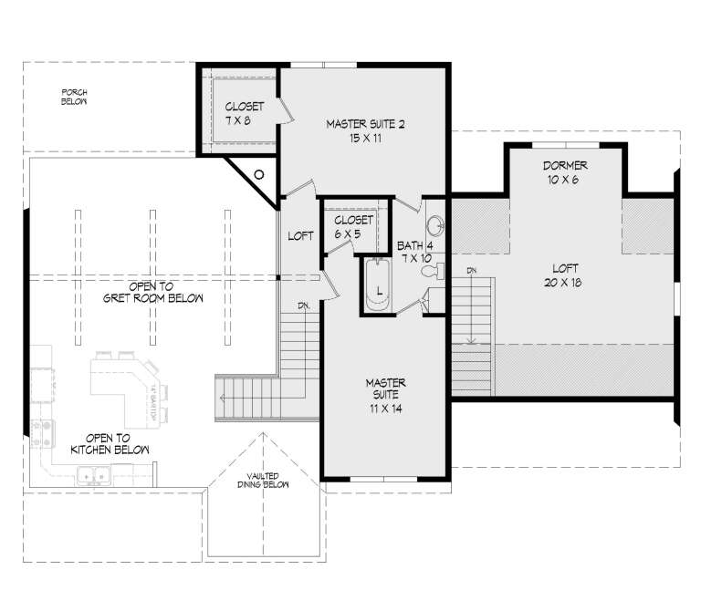 House Plan House Plan #24220 Drawing 2