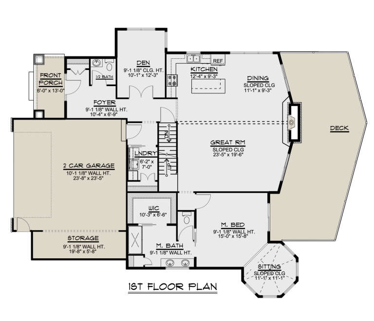 House Plan House Plan #24222 Drawing 1