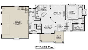 Main Floor for House Plan #5032-00035