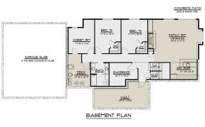 Basement for House Plan #5032-00035