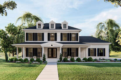 House Plan House Plan #24228 Front Elevation 