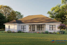 Modern Farmhouse House Plan #041-00213 Elevation Photo