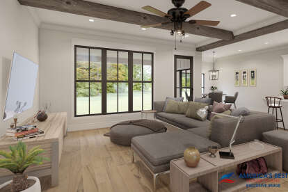 Modern Farmhouse House Plan #041-00213 Additional Photo