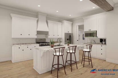 Modern Farmhouse House Plan #041-00213 Additional Photo