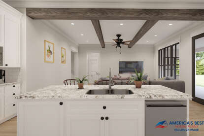 Modern Farmhouse House Plan #041-00213 Additional Photo