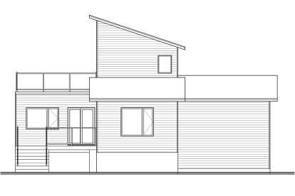 Modern House Plan #034-01233 Elevation Photo