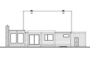 Modern House Plan #034-01235 Elevation Photo