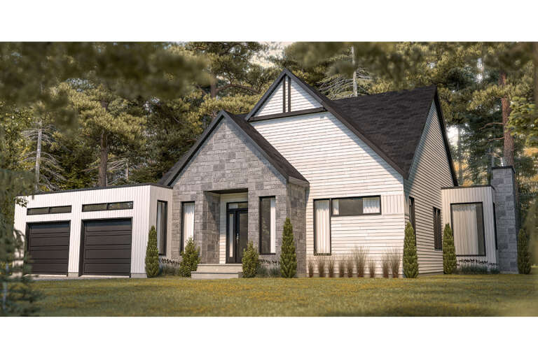 House Plan House Plan #24234 Front Elevation 