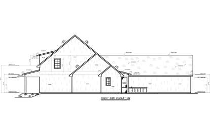 Modern Farmhouse House Plan #9279-00018 Elevation Photo