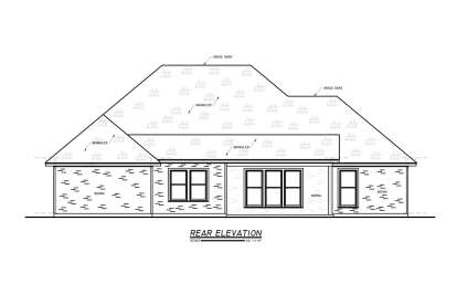 Ranch House Plan #9279-00019 Elevation Photo