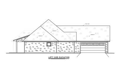 Ranch House Plan #9279-00019 Elevation Photo