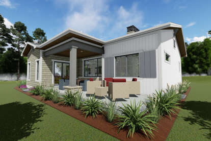 Craftsman House Plan #425-00036 Elevation Photo