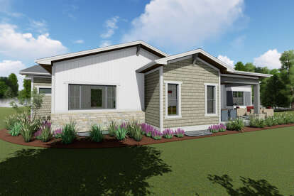 Craftsman House Plan #425-00036 Elevation Photo