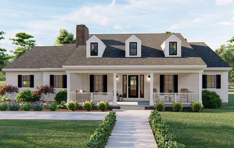 House Plan House Plan #24241 Front Elevation 