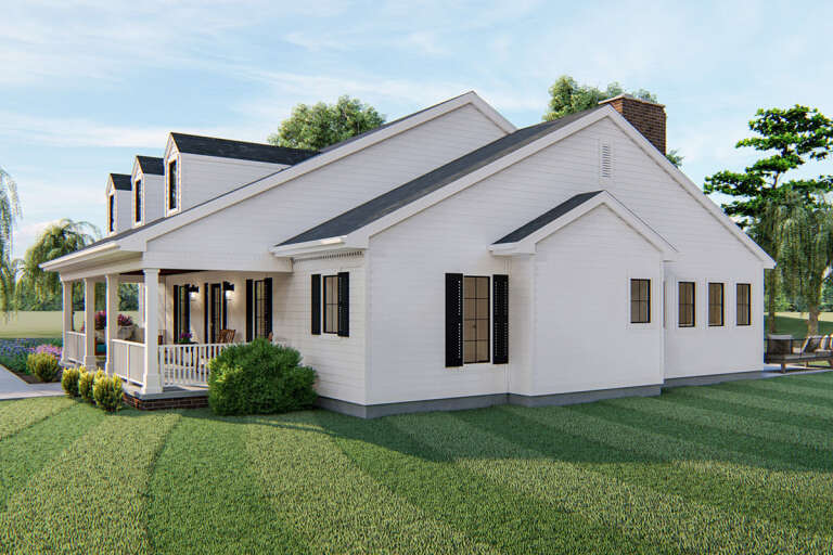 Modern Farmhouse House Plan #963-00395 Elevation Photo