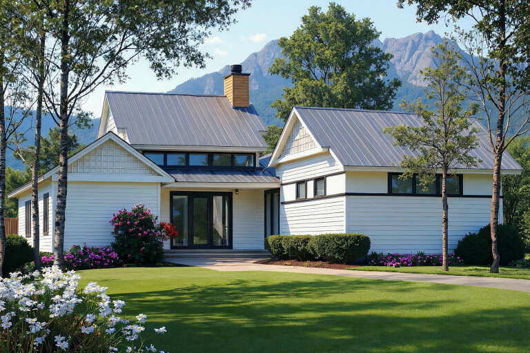 House Plan House Plan #24243 Angled Front Elevation