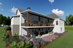 Modern Farmhouse House Plan #425-00038 Elevation Photo