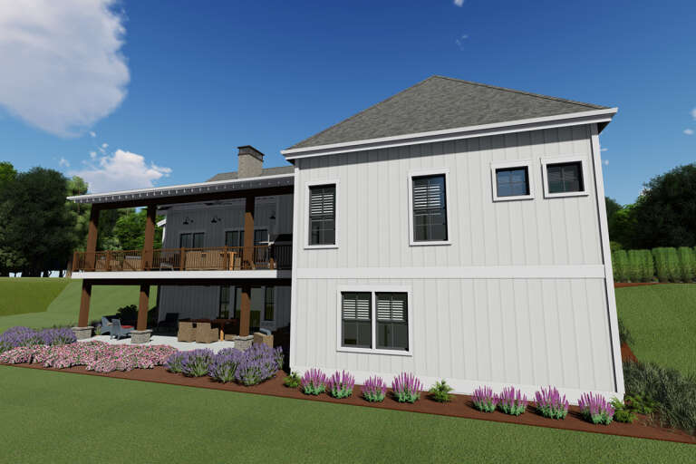 Modern Farmhouse House Plan #425-00038 Elevation Photo