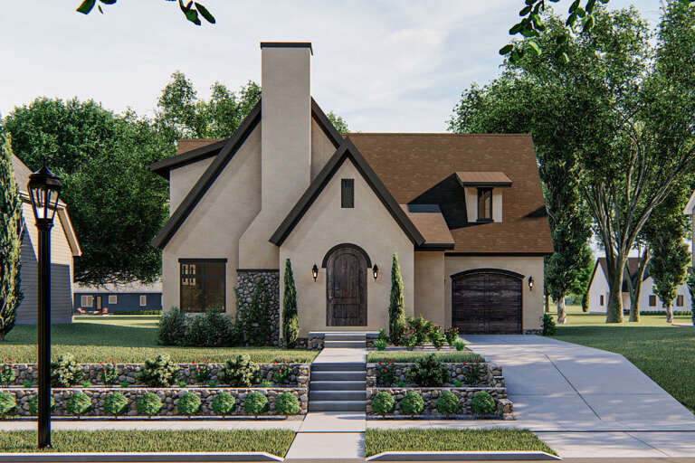 House Plan House Plan #24247 Front Elevation 