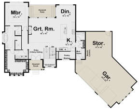 Main Floor for House Plan #963-00398