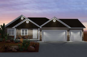 Craftsman House Plan #2802-00058 Elevation Photo