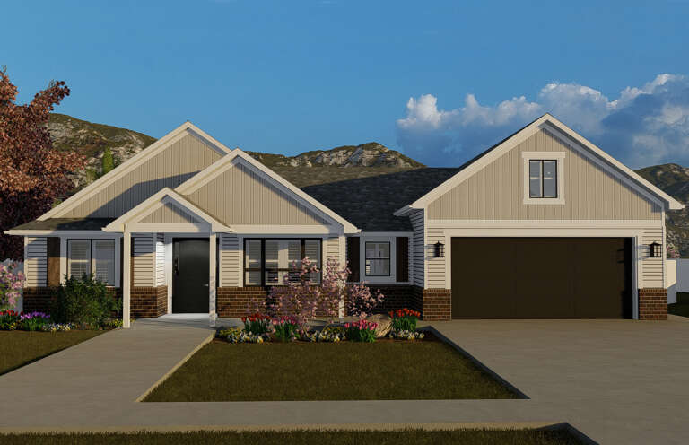 House Plan House Plan #24258 Front Elevation