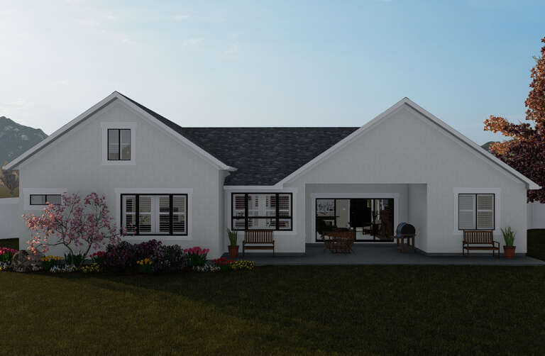 Traditional House Plan #2802-00062 Elevation Photo