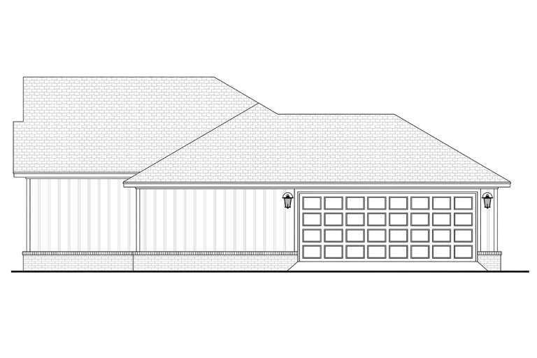 Modern Farmhouse House Plan #041-00214 Elevation Photo