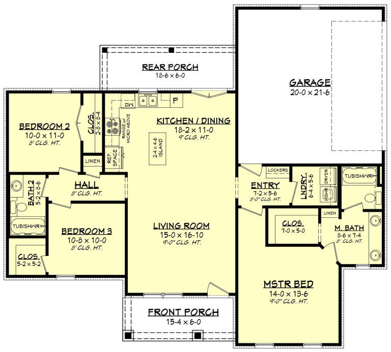 House Plan House Plan #24259 Drawing 1