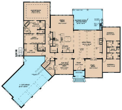 Main Floor for House Plan #8318-00138