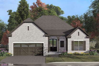 European House Plan #8318-00139 Elevation Photo