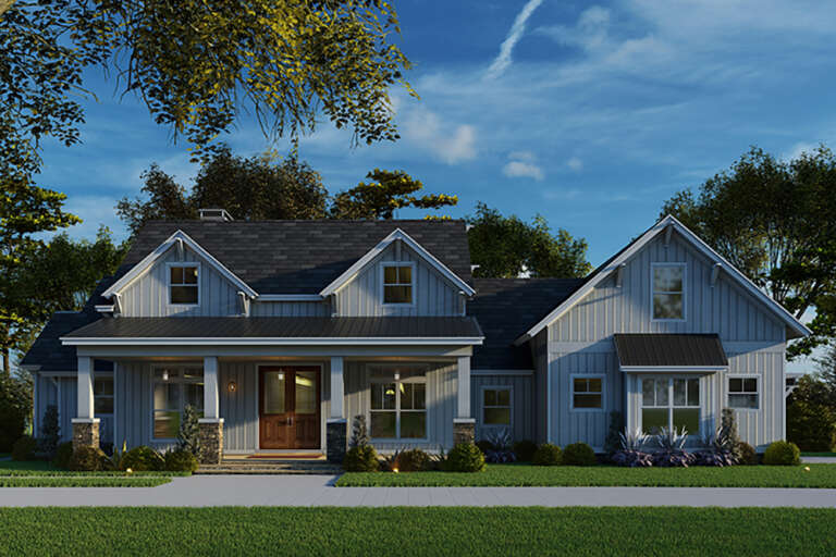 House Plan House Plan #24264 Front Elevation 
