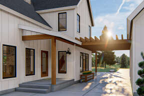 Modern Farmhouse House Plan #963-00399 Elevation Photo