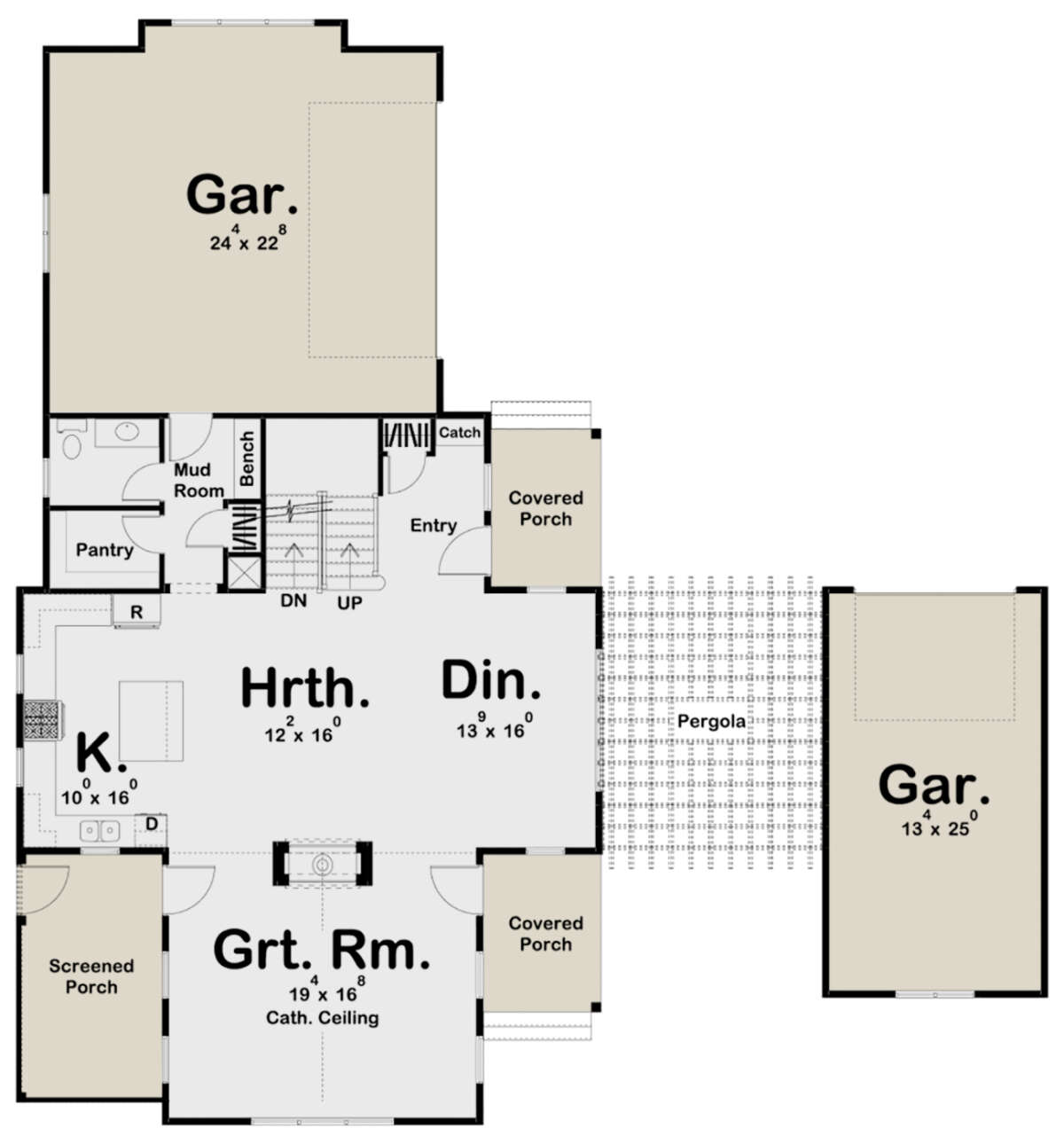 Main Floor for House Plan #963-00399