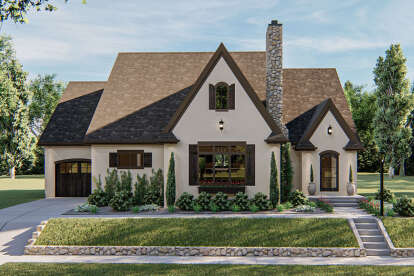 Tudor House Plan #963-00400 Elevation Photo