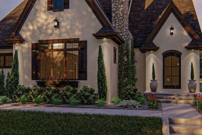 Tudor House Plan #963-00400 Elevation Photo