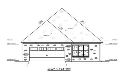 Traditional House Plan #9279-00021 Elevation Photo