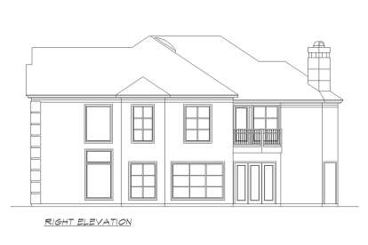 Traditional House Plan #5445-00364 Elevation Photo
