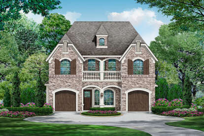 3 Bed, 3 Bath, 3827 Square Foot House Plan - #5445-00365