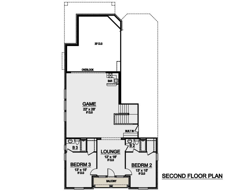 House Plan House Plan #24273 Drawing 2