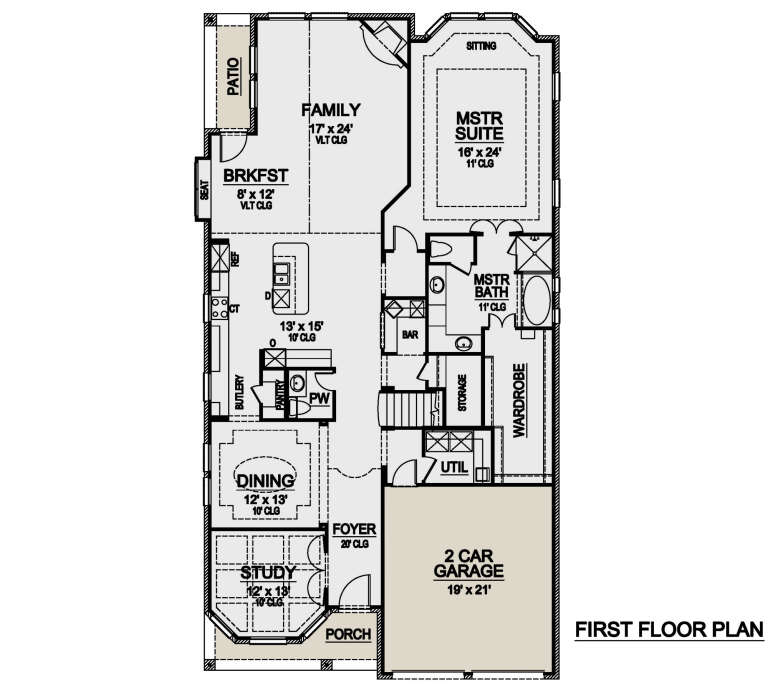 House Plan House Plan #24275 Drawing 1