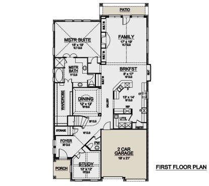 Main Floor for House Plan #5445-00368