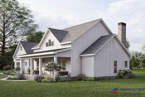 Modern Farmhouse House Plan #8318-00142 Elevation Photo